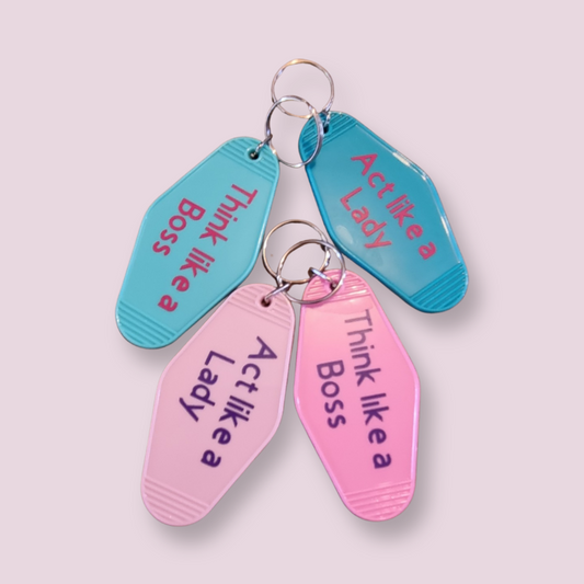 RETRO MOTEL KEY RINGS