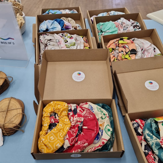 Scrunchies in a box