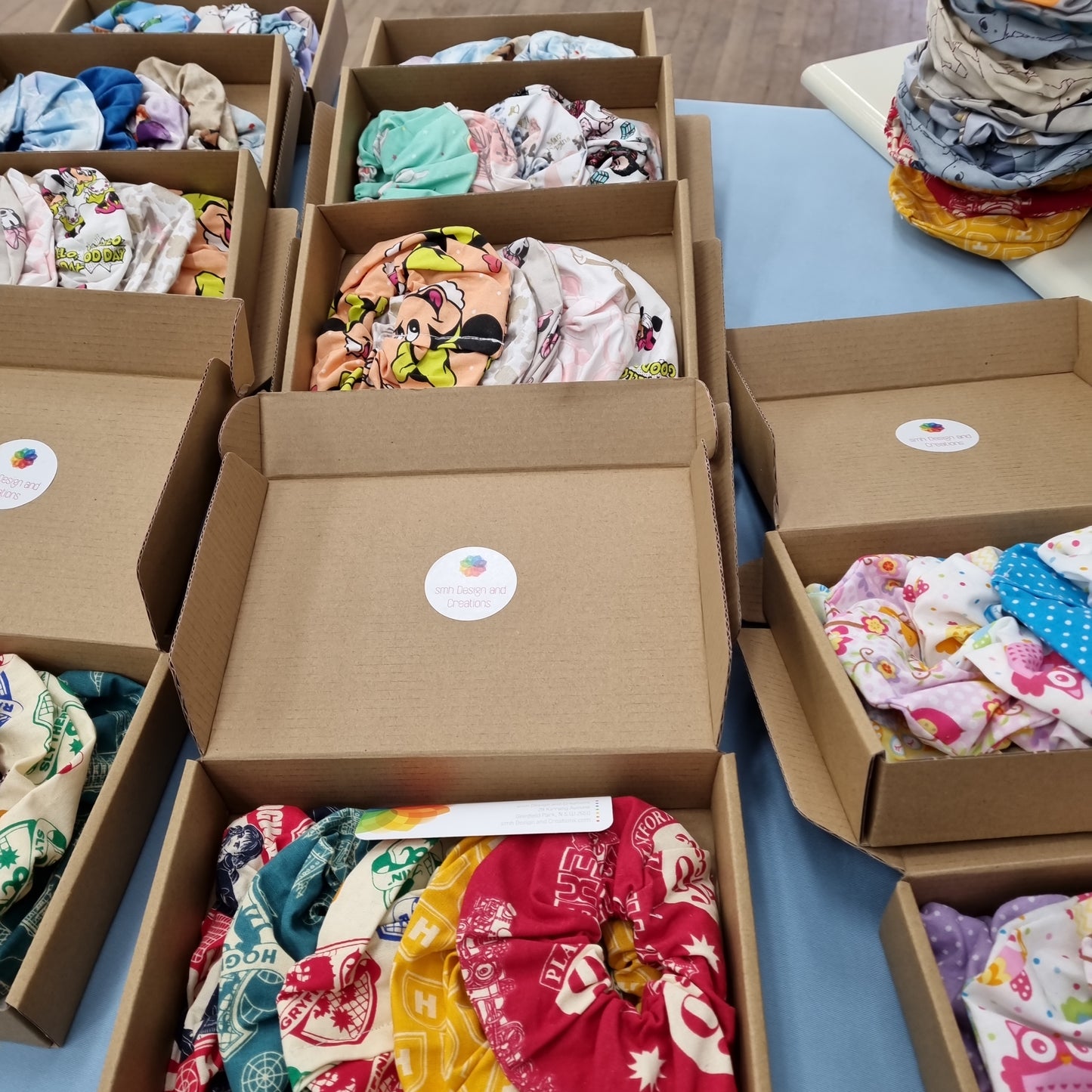 Scrunchies in a box
