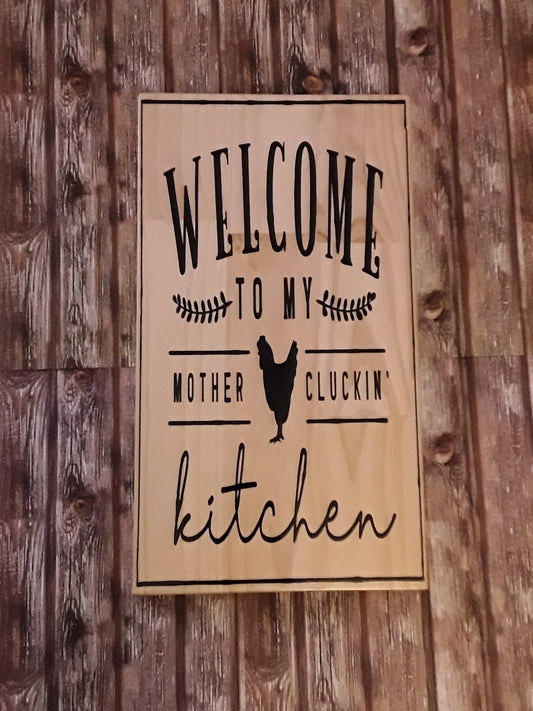 Welcome to my mother Cluckin Kitchen